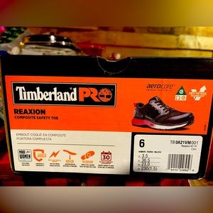 Timberlands pro steel toe